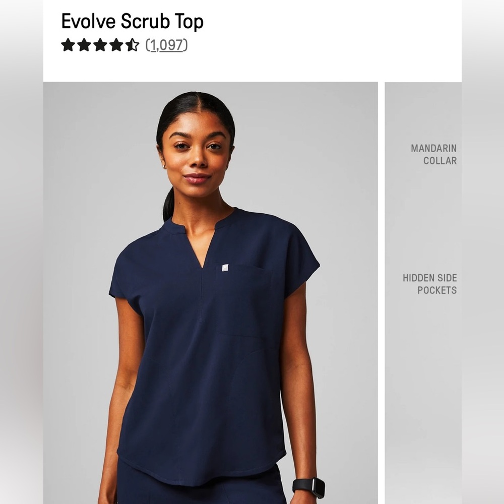 Evolve Fabletics Scrub Top